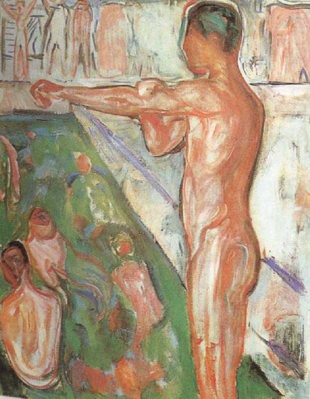 Bather, Edvard Munch